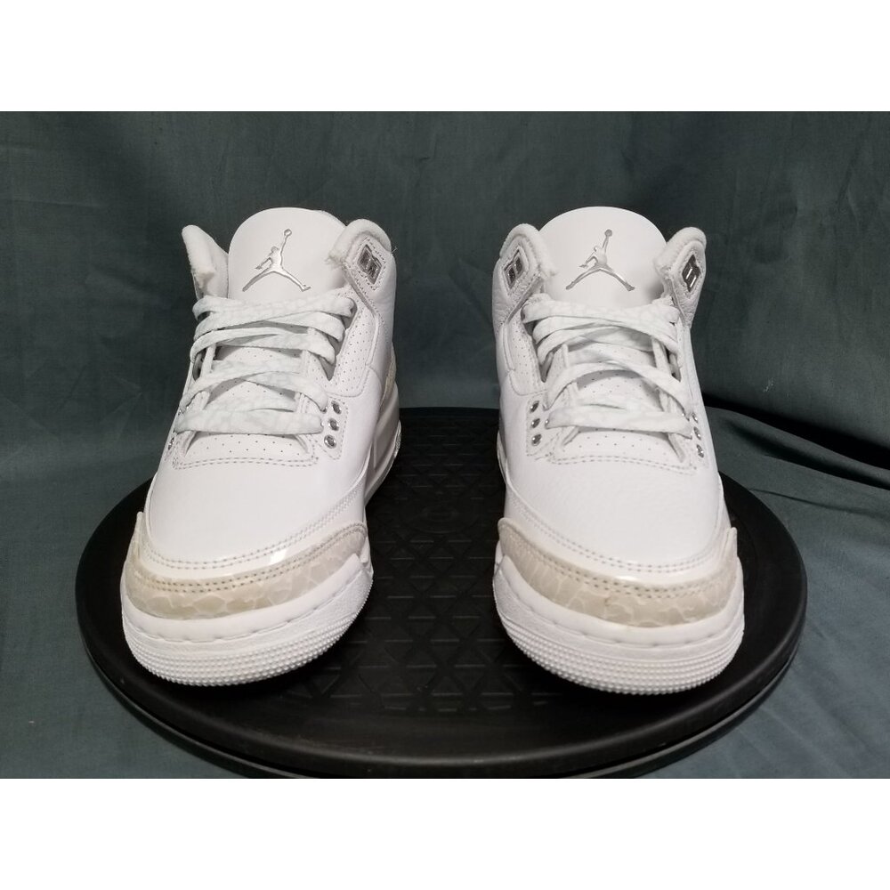 Air Jordan 3 Retro (GS) Sneakers Pure Money 2025 Edition Size 3.5Y NEW NO BOX! - Picture 3 of 12
